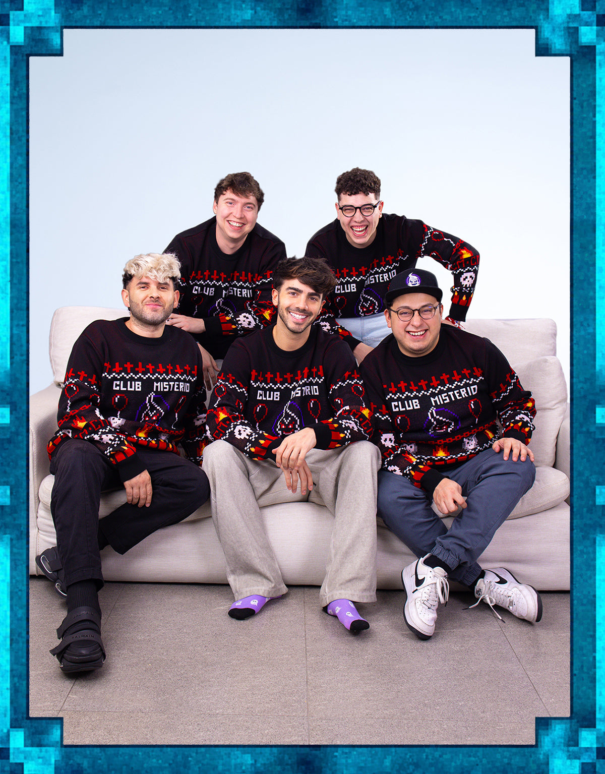 Suéter Payasos Deep Web