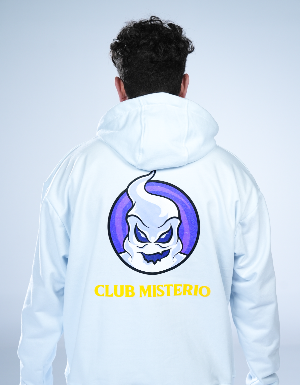 Hoodie Club Misterio Blanca