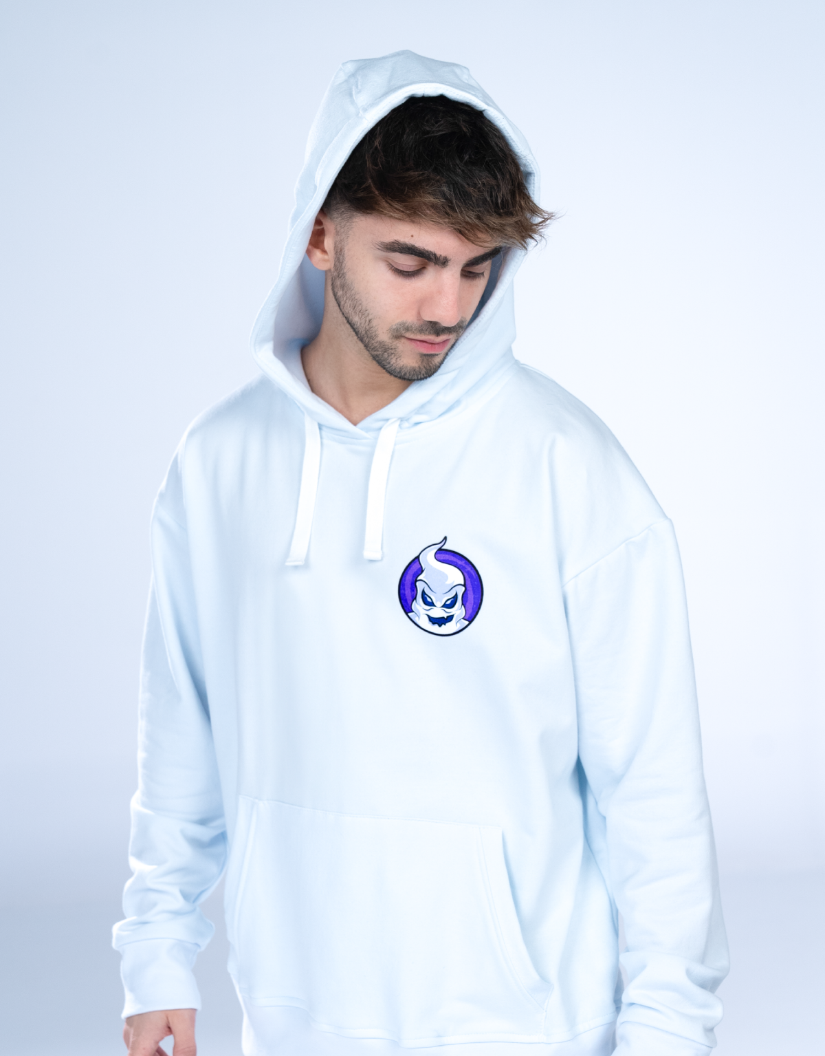 Hoodie Club Misterio Blanca