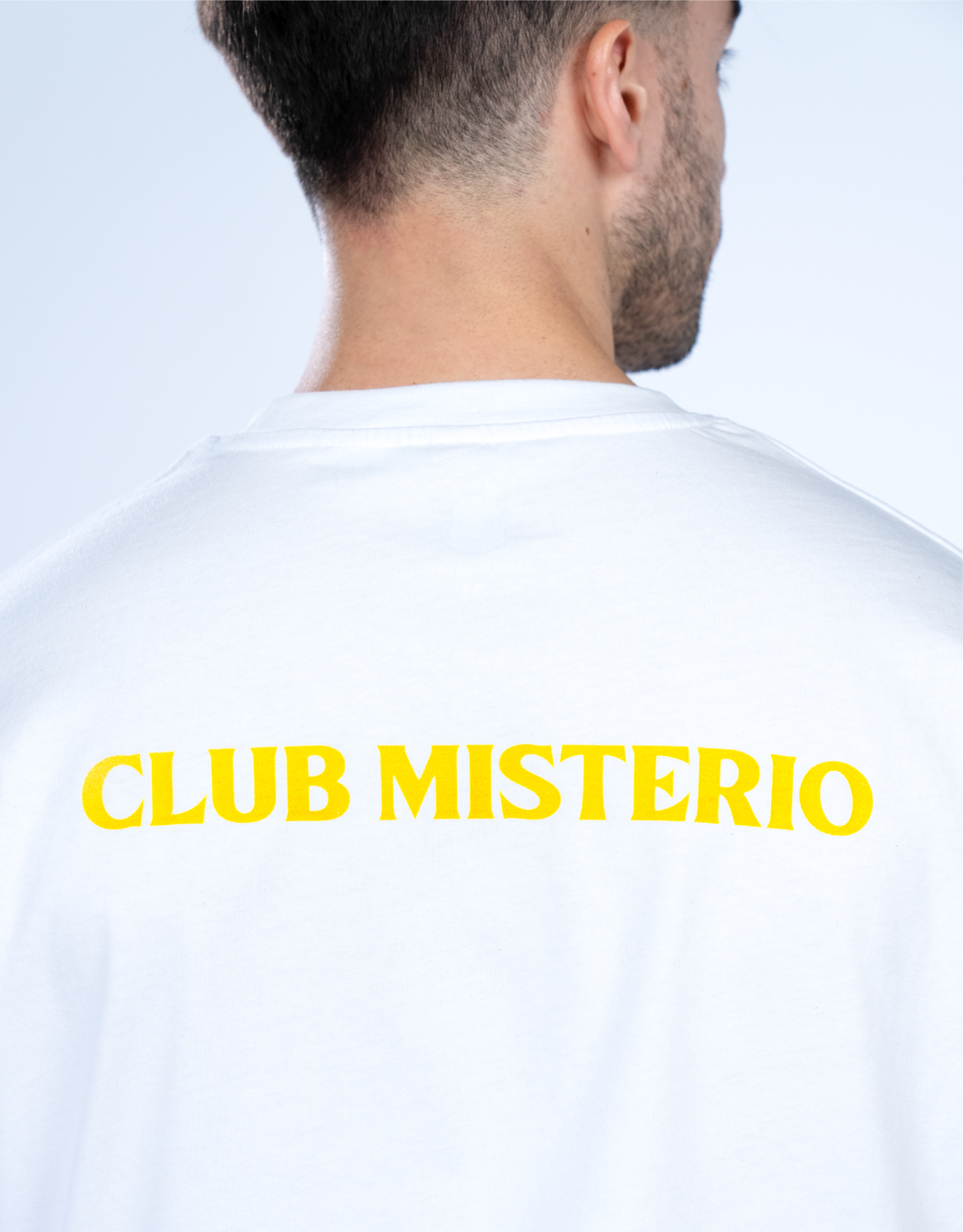 Playera Club Misterio Blanca