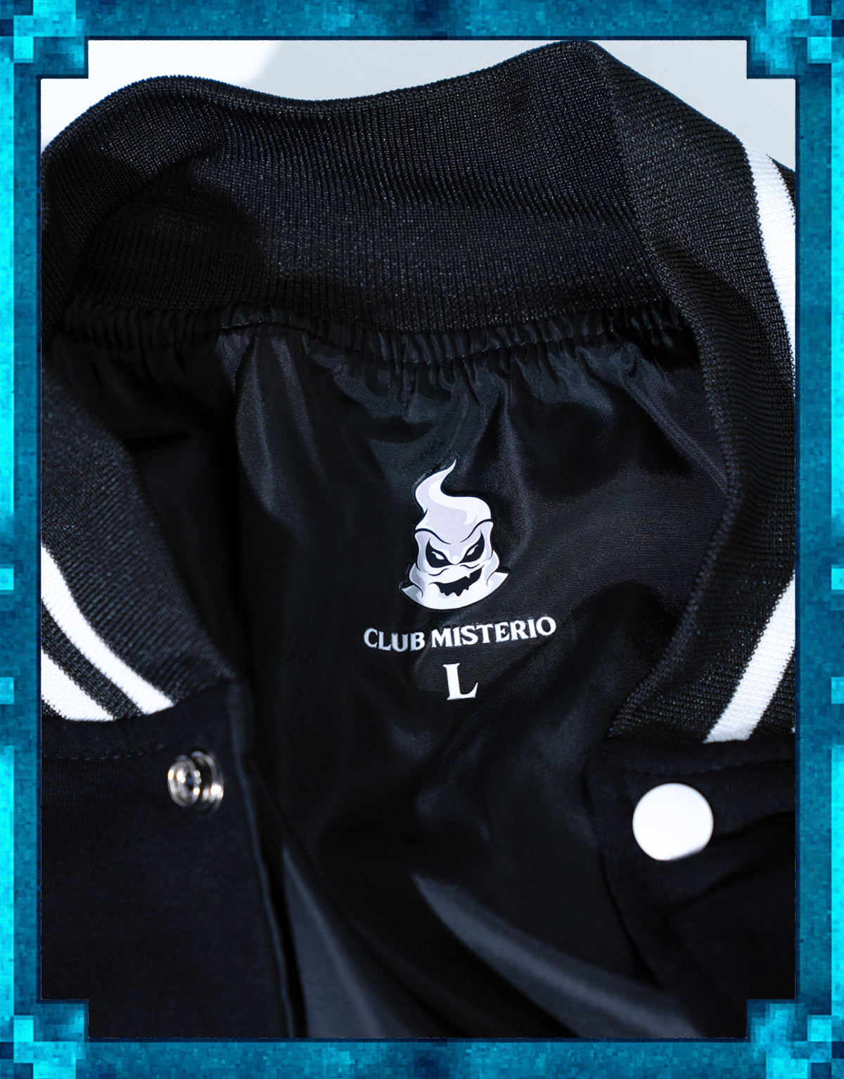 Chamarra Club Misterio Negra