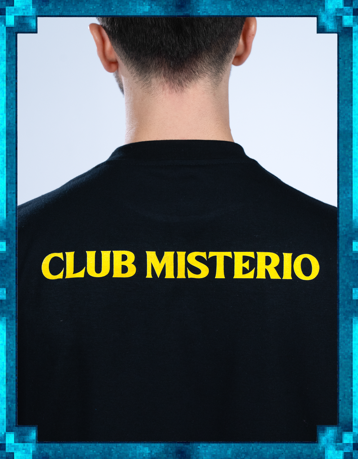 Playera Club Misterio Negra